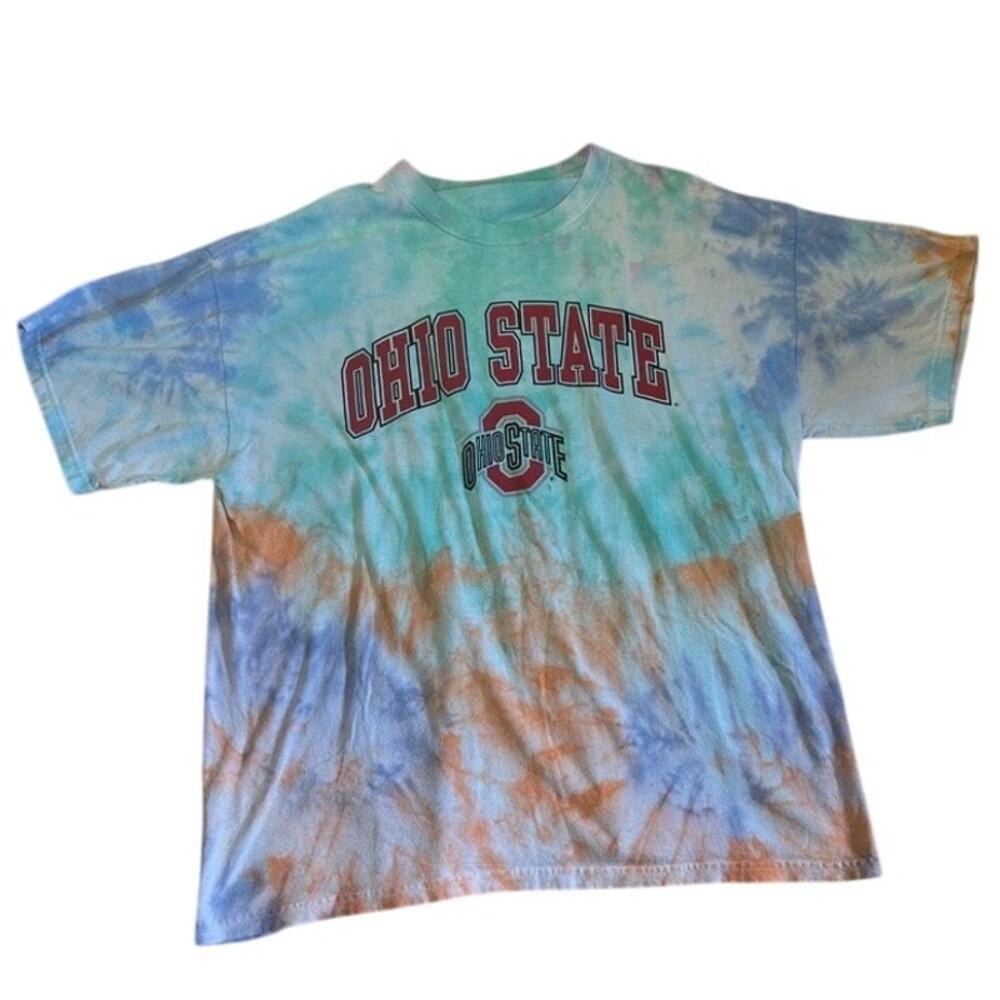 Ohio State Buckeyes colorful Tie Dye shirt Size XL